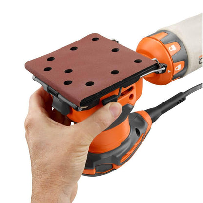 5.5 Amp Corded Fixed Base Trim Router with 2.4 Amp Corded 1/4 Sheet Sander