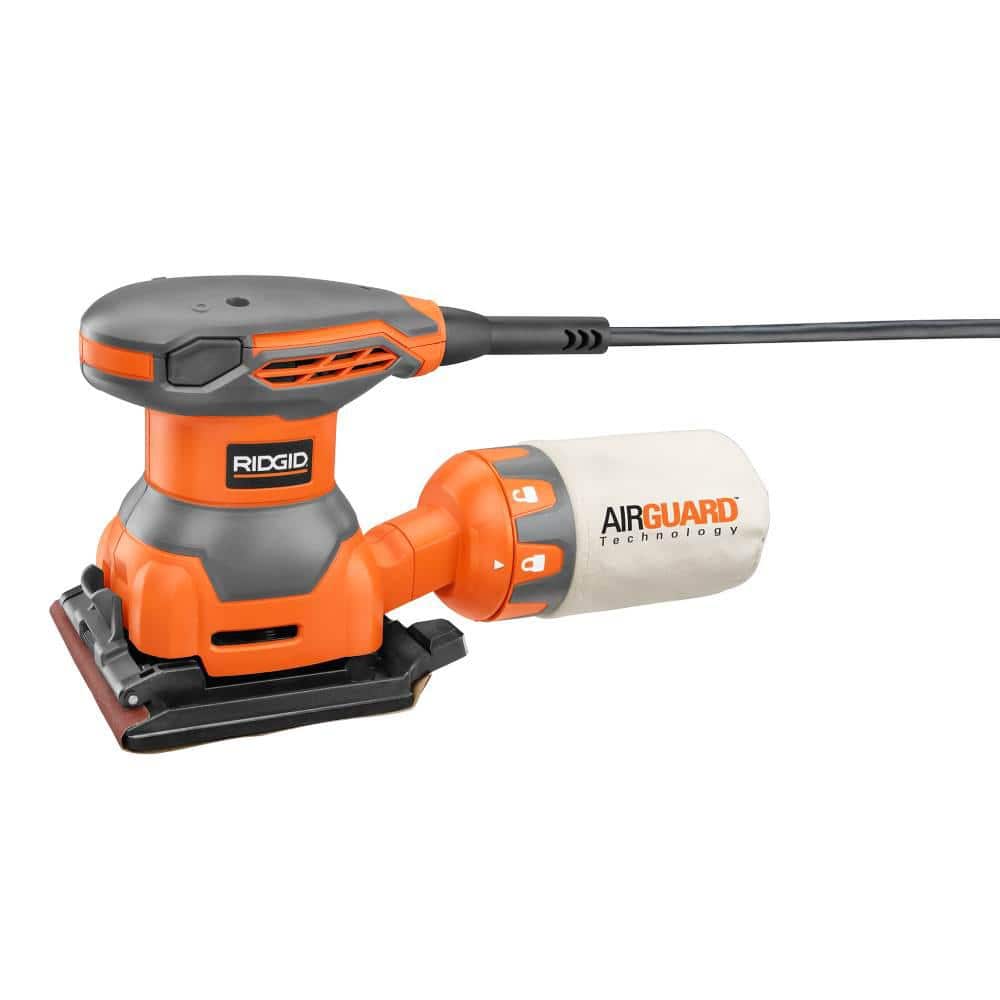 5.5 Amp Corded Fixed Base Trim Router with 2.4 Amp Corded 1/4 Sheet Sander