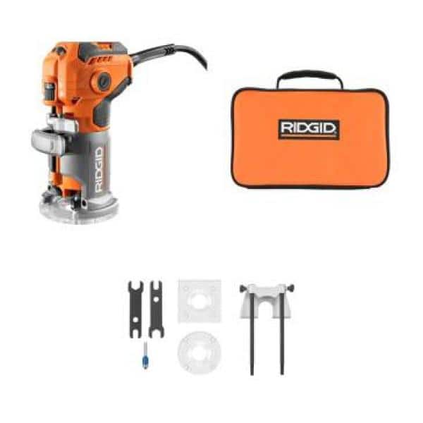 5.5 Amp Compact Fixed-Base Corded Router