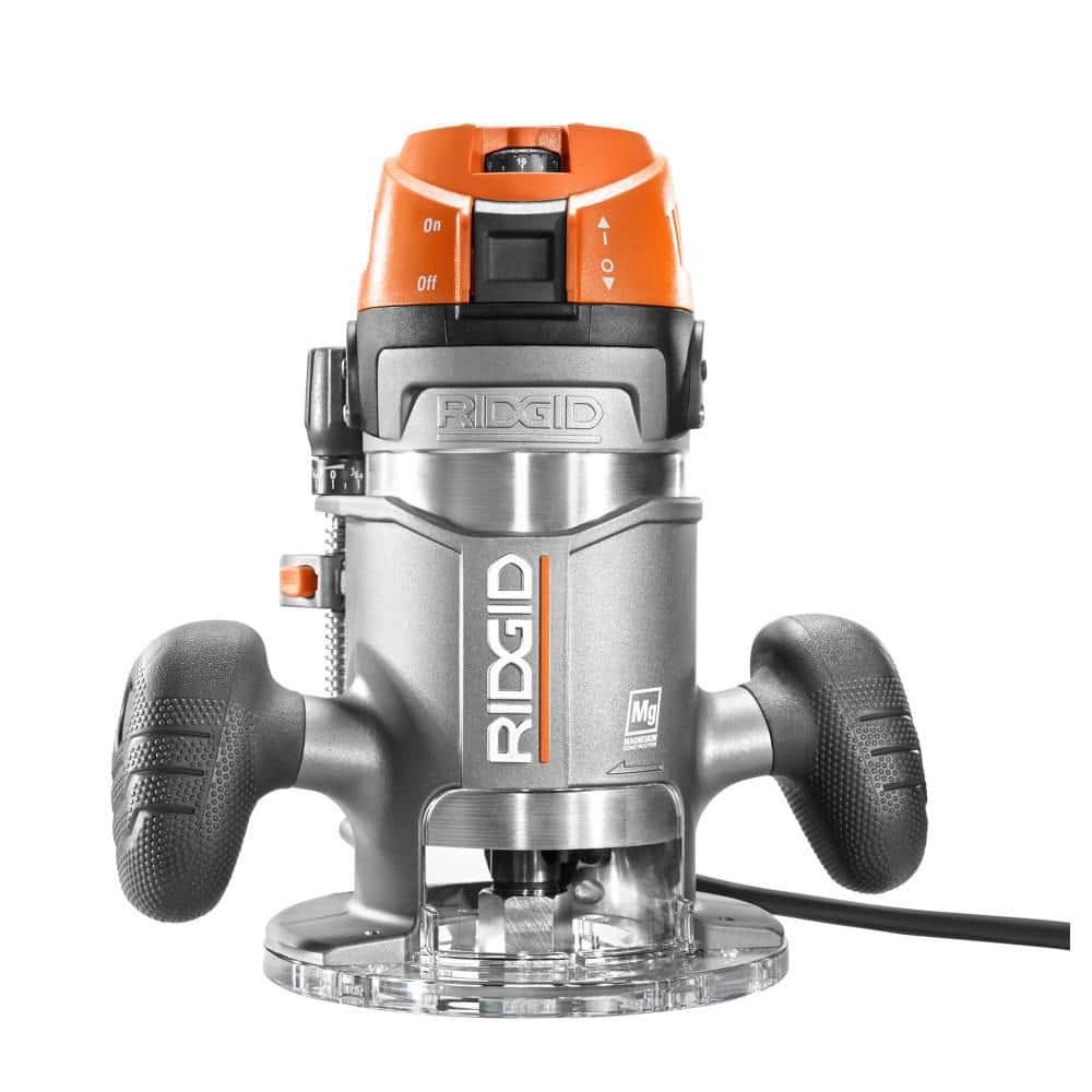11 Amp 2 HP 1/2 in. Heavy-Duty Fixed and Plunge Base Corded Router